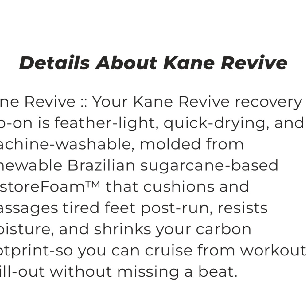 Kane Revive Recovery Shoes Slip-On | Women’s Size 7 | New (No Box) - Picture 6 of 7